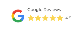 4.9 stars on Google Reviews