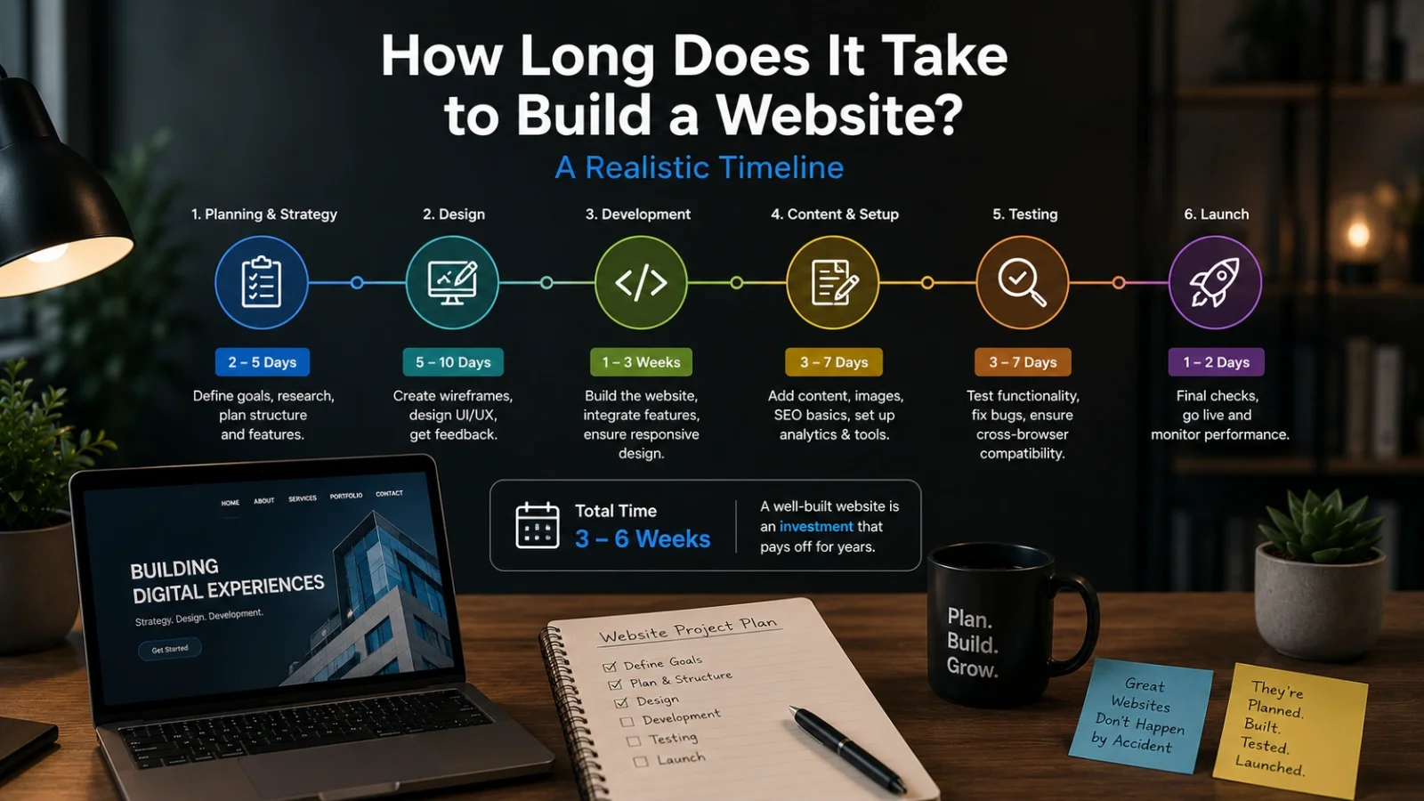 How Long Does It Take to Build a Website? A Realistic Timeline