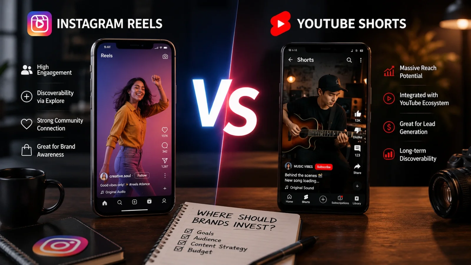 Instagram Reels vs YouTube Shorts: Where Should Brands Invest?