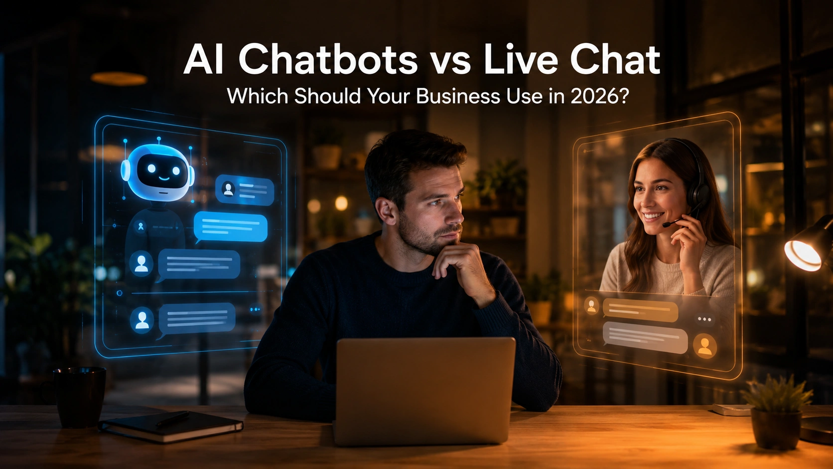 AI Chatbots vs Live Chat: Which Should Your Business Use in 2026?