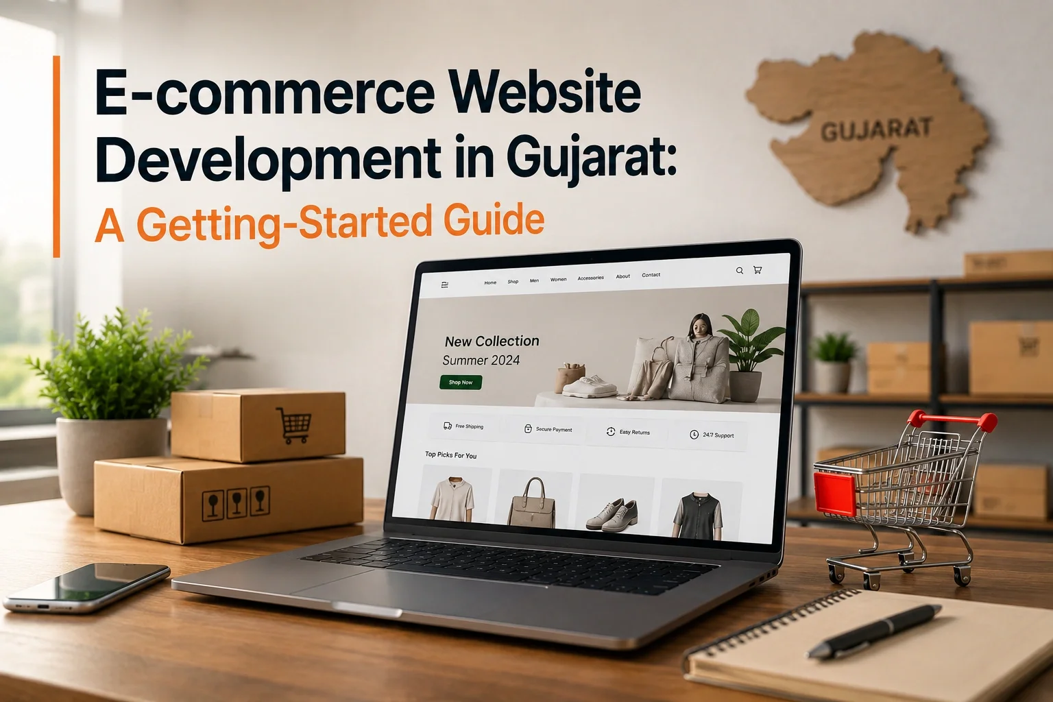 E-commerce Website Development in Gujarat: A Getting-Started Guide