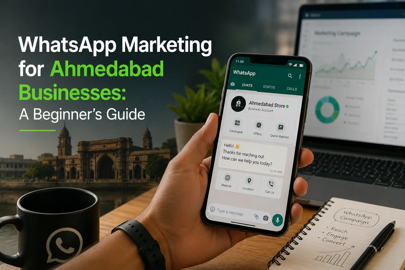WhatsApp Marketing for Ahmedabad Businesses: A Beginner's Guide
