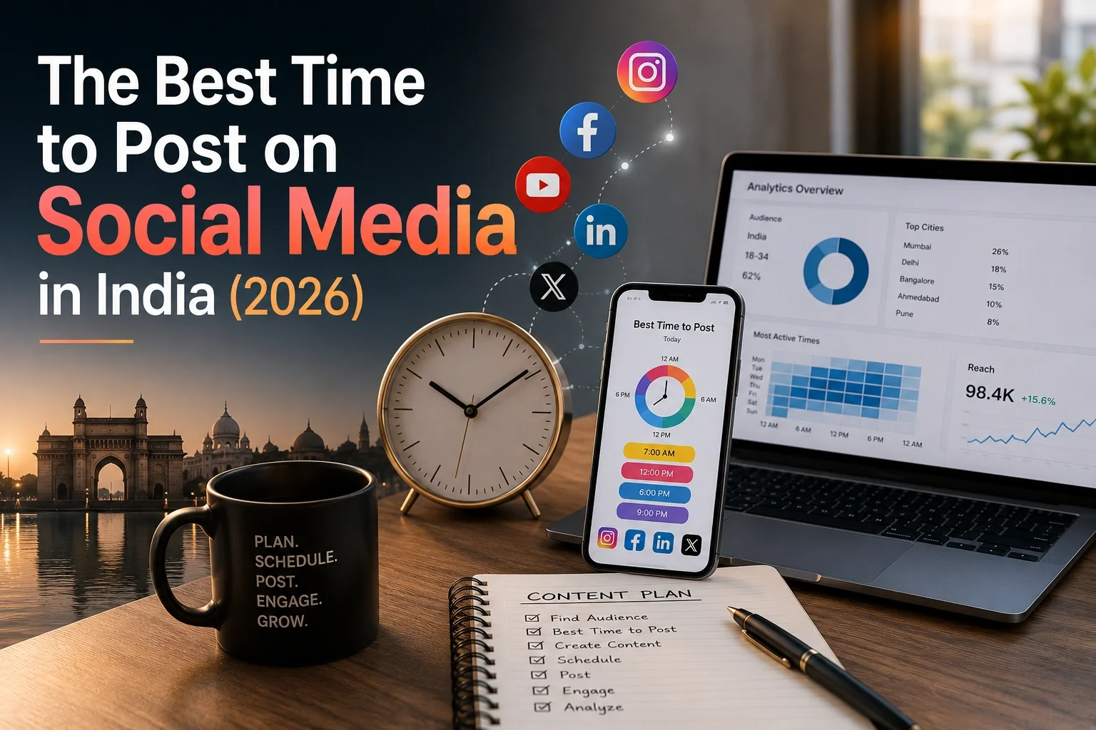 The Best Time to Post on Social Media in India (2026)