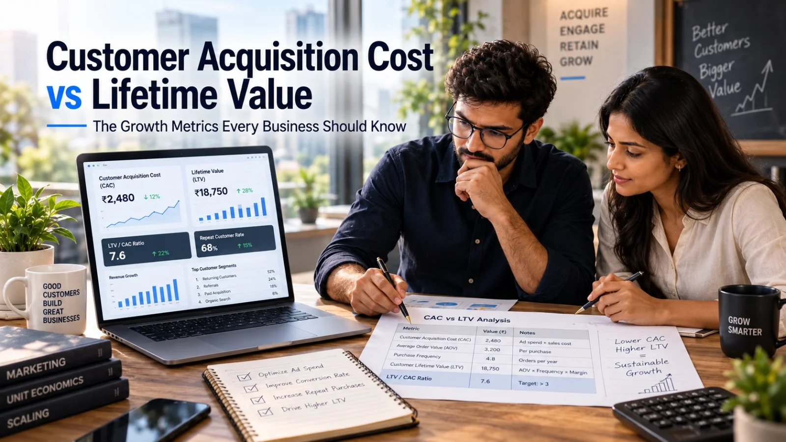 Customer Acquisition Cost vs Lifetime Value: The Growth Metric Pair Every Business Should Know
