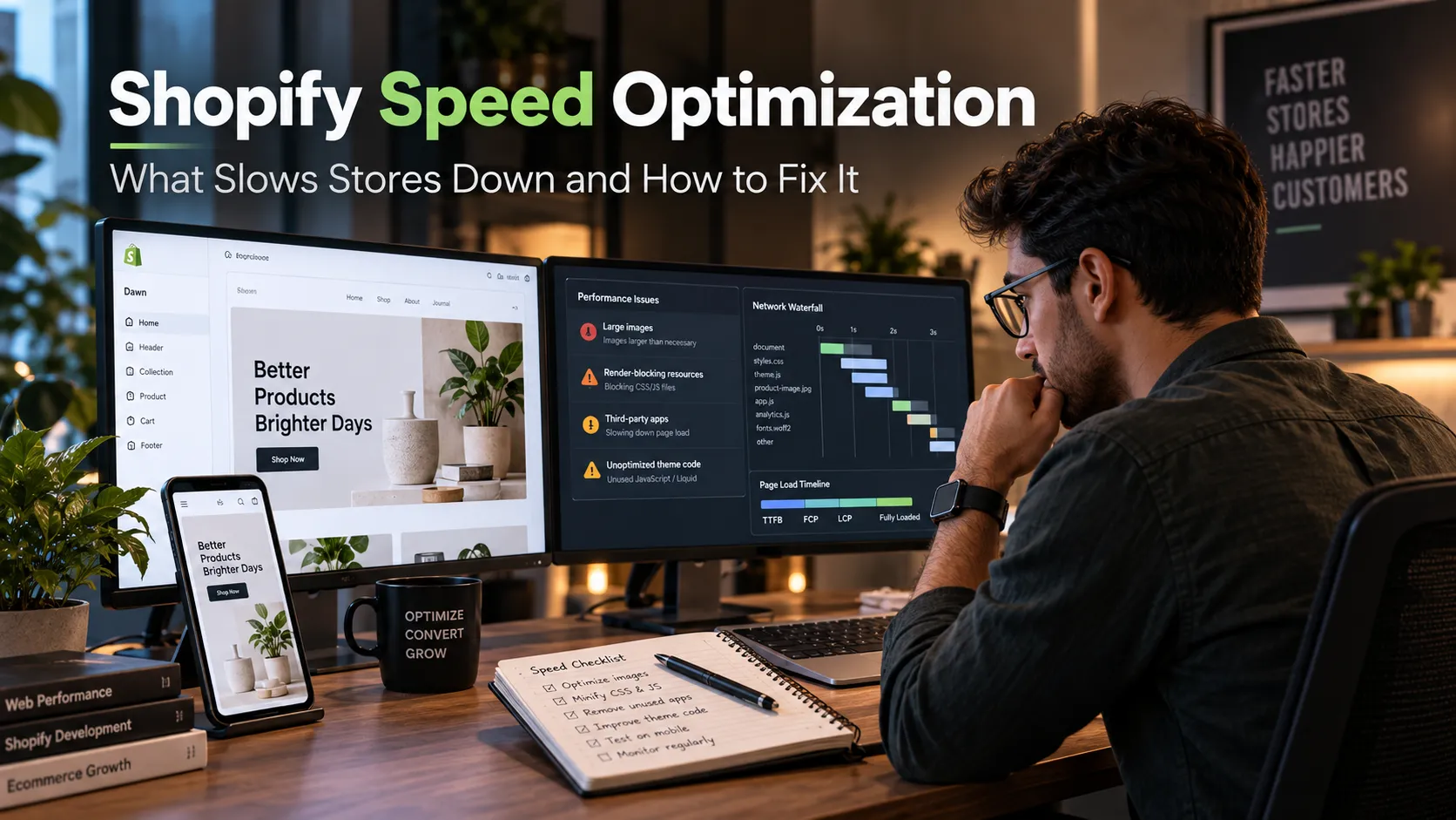 Shopify Speed Optimization: What Slows Stores Down and How to Fix It