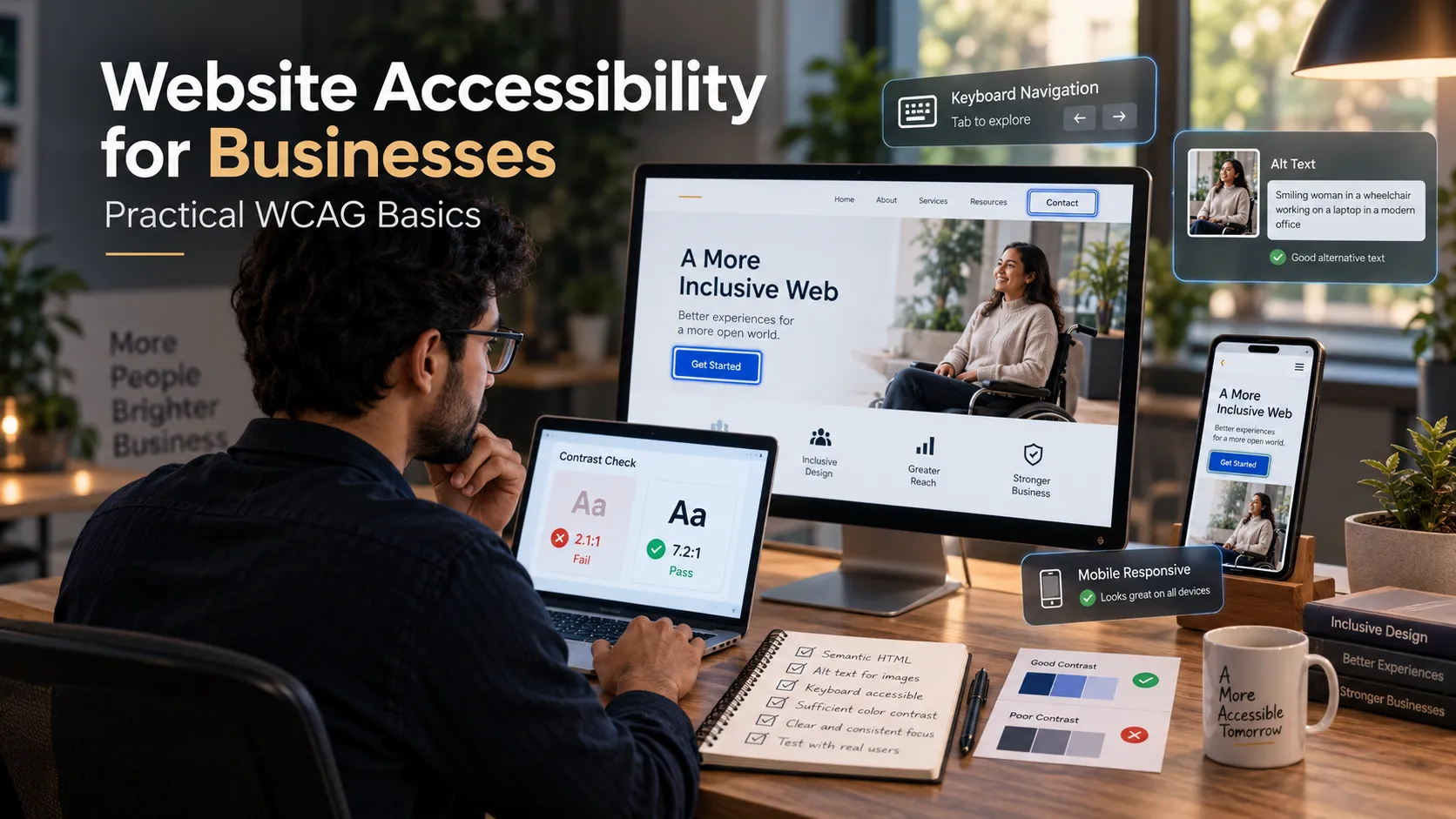 Website Accessibility for Businesses: Practical WCAG Basics