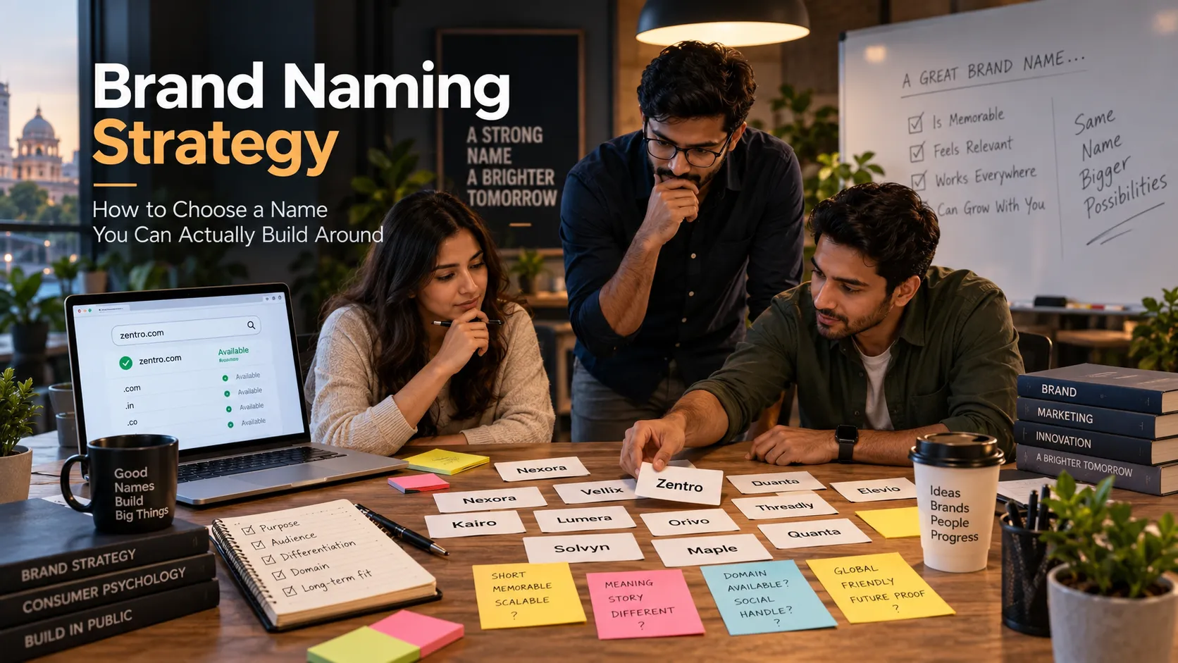 Brand Naming Strategy: How to Choose a Name You Can Actually Build Around